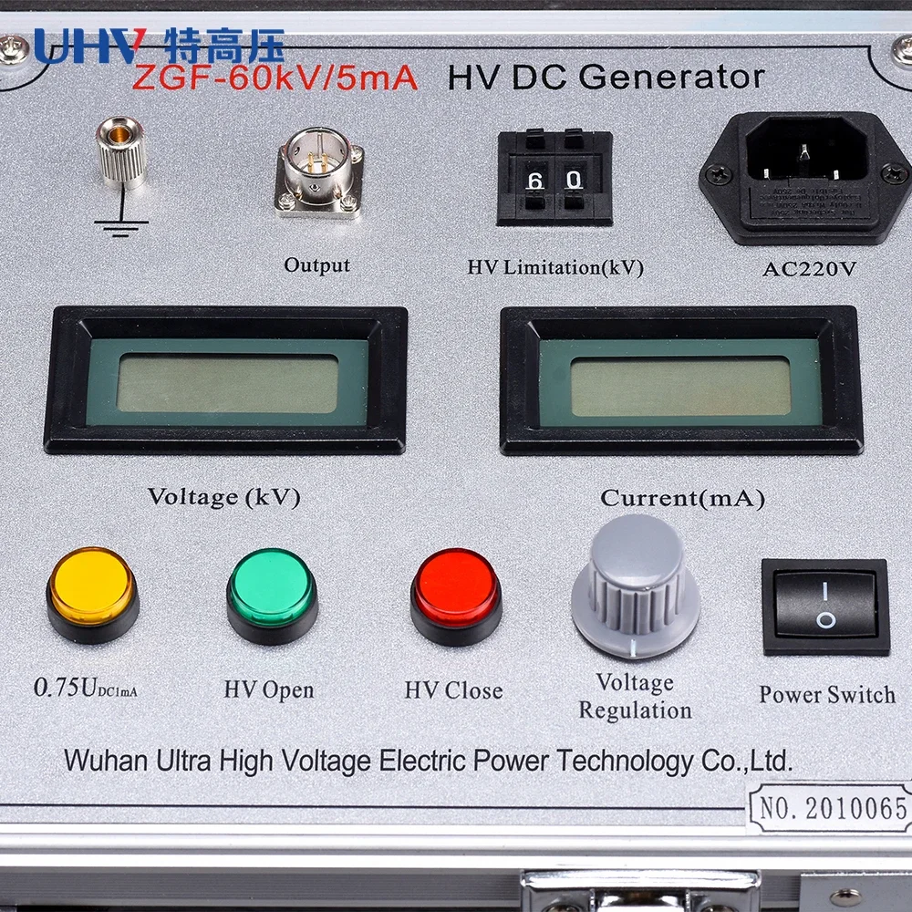 ZGF-120kV/5mA High Precision Electrical  DC Hipot Test Set DC Withstanding Voltage tester