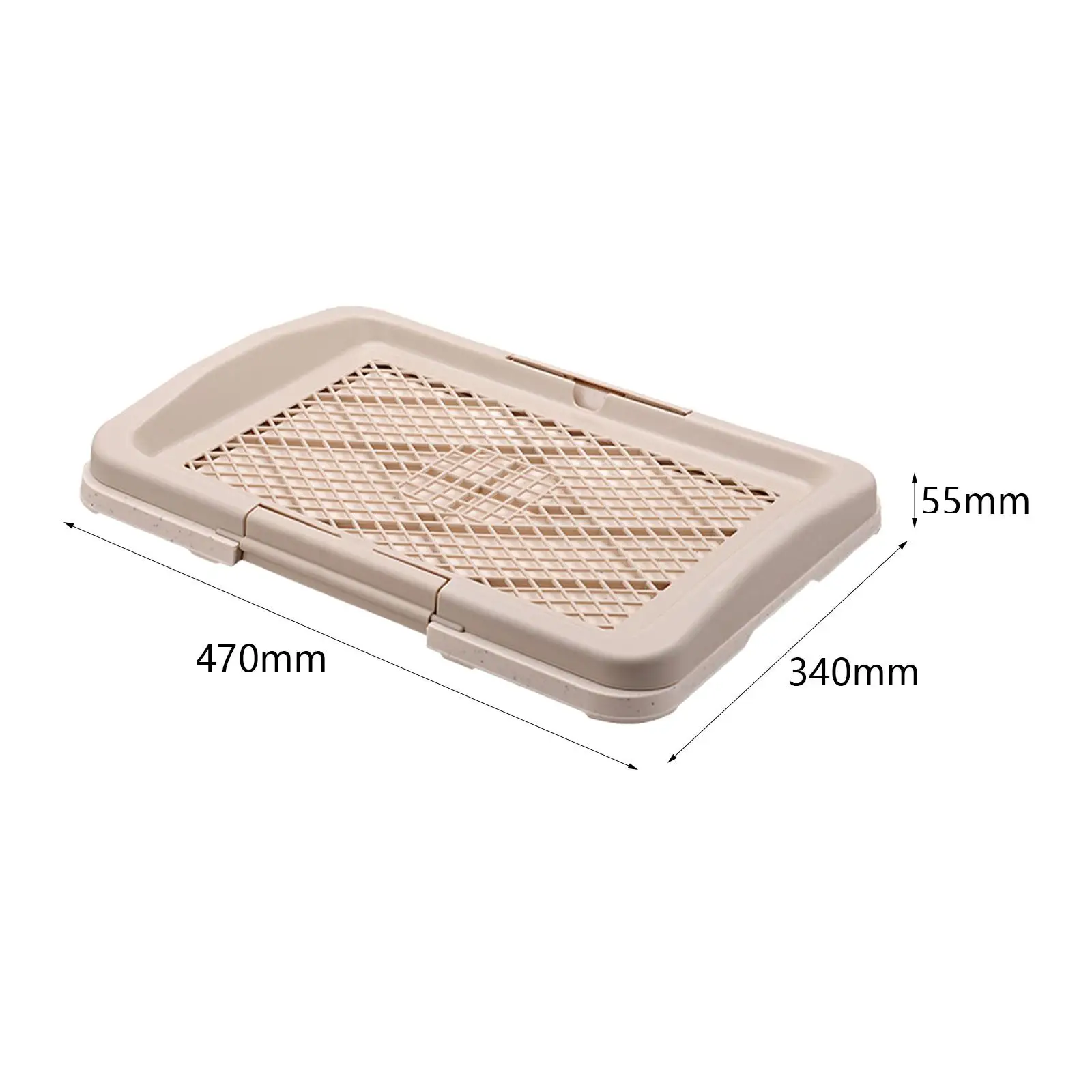 Dog Toilet Keep Paws and Floors Clean Removable Mesh Grids Bedpan Anti Splashing for Other Animals Dogs Cats Kitten Bunny Puppy