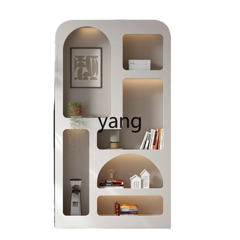 

Yhl Room Bookcase Bookshelf Integrated Modern Simple Home Storage Bookcase Multifunctional Locker Shelf