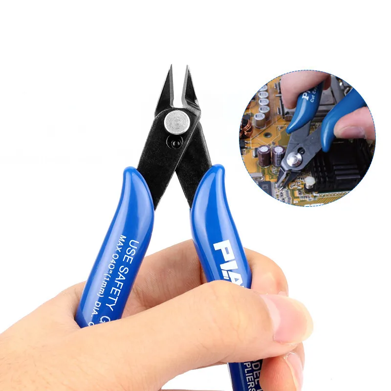 Universal Diagonal Pliers Carbon Steel Pliers Electrical Wire Cable Cutters Cutting Side Snips Flush Pliers Nipper Hand Tools