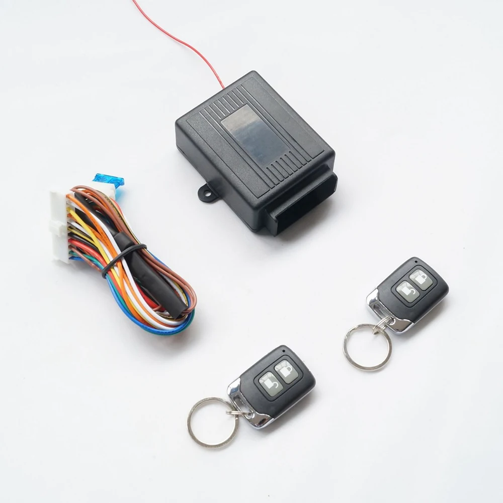 12V Universal Car Keyless Entry System Remote Control Trunk Release Support Original Car Trunk Actuator Central Door Lock Kit