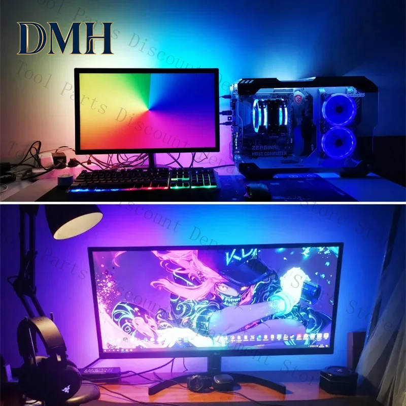 

AmbiBox Streamer Symphony, Controller Box PC Synchronization, Support LED Light Strip, Including Data And Manual