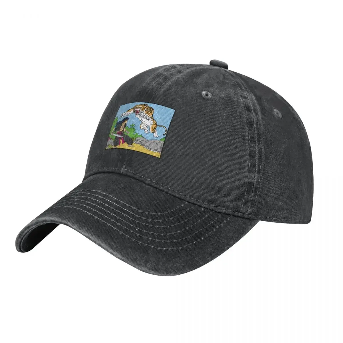 

Hmong Tiger Cowboy Hat funny hat Thermal Visor Man Women's