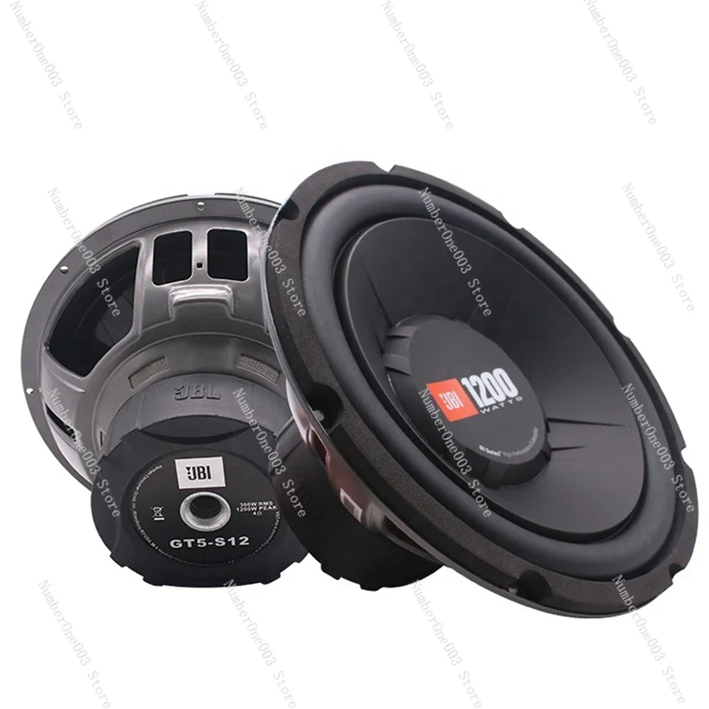 

Hot sale car subwoofer speaker 12 inch 1200W big power car bass speaker For GT5-S12