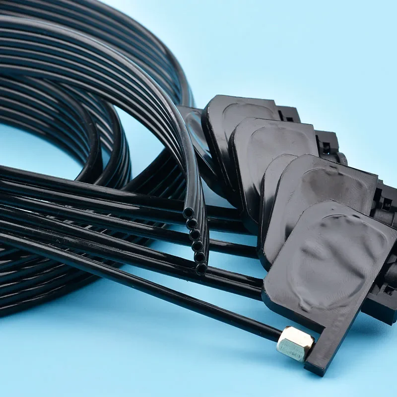 1.5 Meters 6 small UV Ink damper filtering Damper with 6 Line Pipe For Epson R330 R290 T50 L800 UV Ink Damper for Ink Filtering