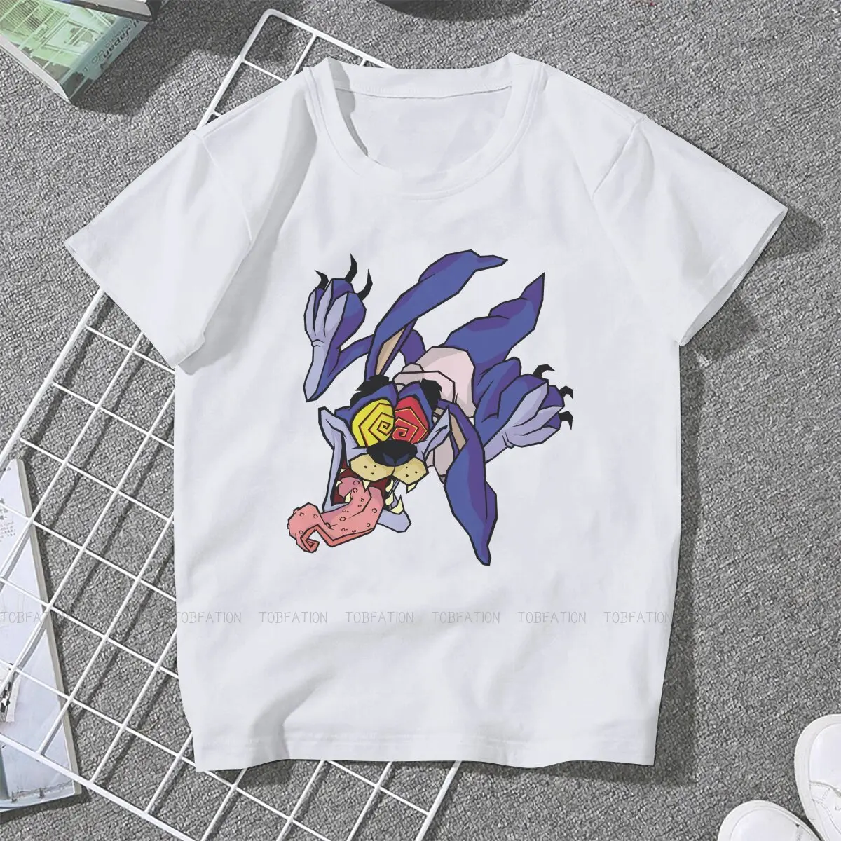 Haha Women's TShirt Crash Bandicoot Game Girls Graphic Tees 5XL Cotton Female T Shirt Humor Fashion Gift