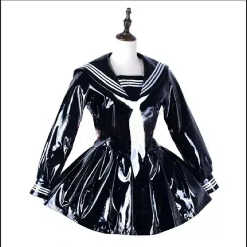 Black Uniform Maid Dress Doll Collar Long Sleeved Skirt Role-Playing Clothes Can Be Customized