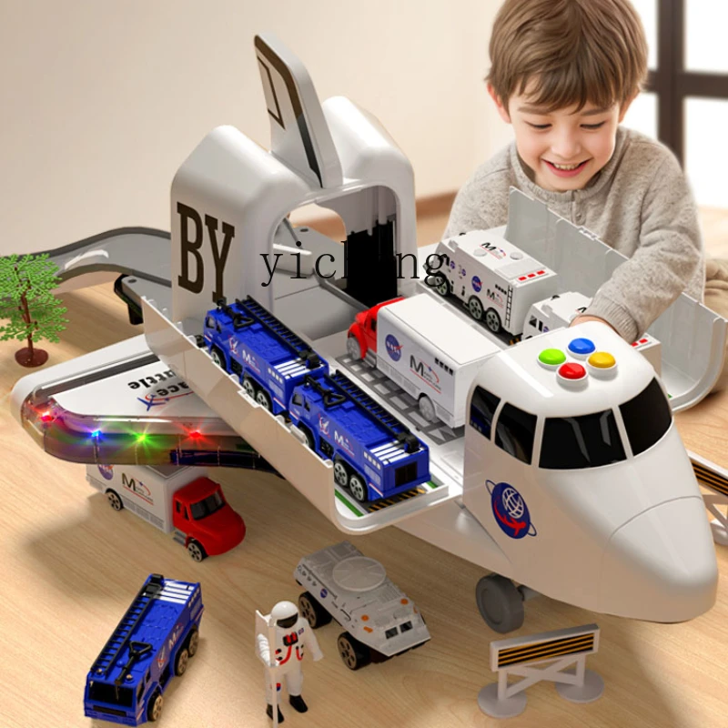 XL Large Deformation Aircraft Educational Toys Boys 1 to 10 Years Old Children Birthday Gift