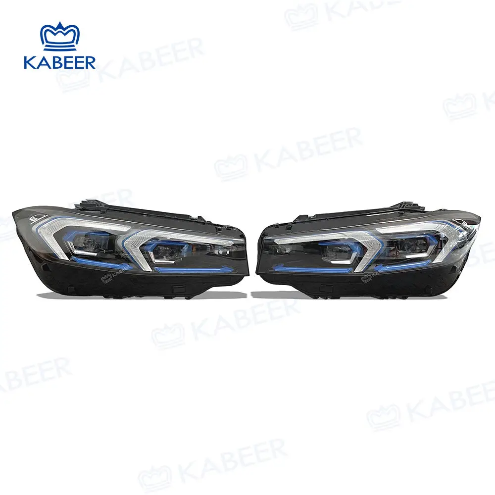 Kabeer Used G20 Laser Headlight for BMW 2016-2023 3 Series G20 G28 320i 325i Laser Headlight Sedan Car Headlamp