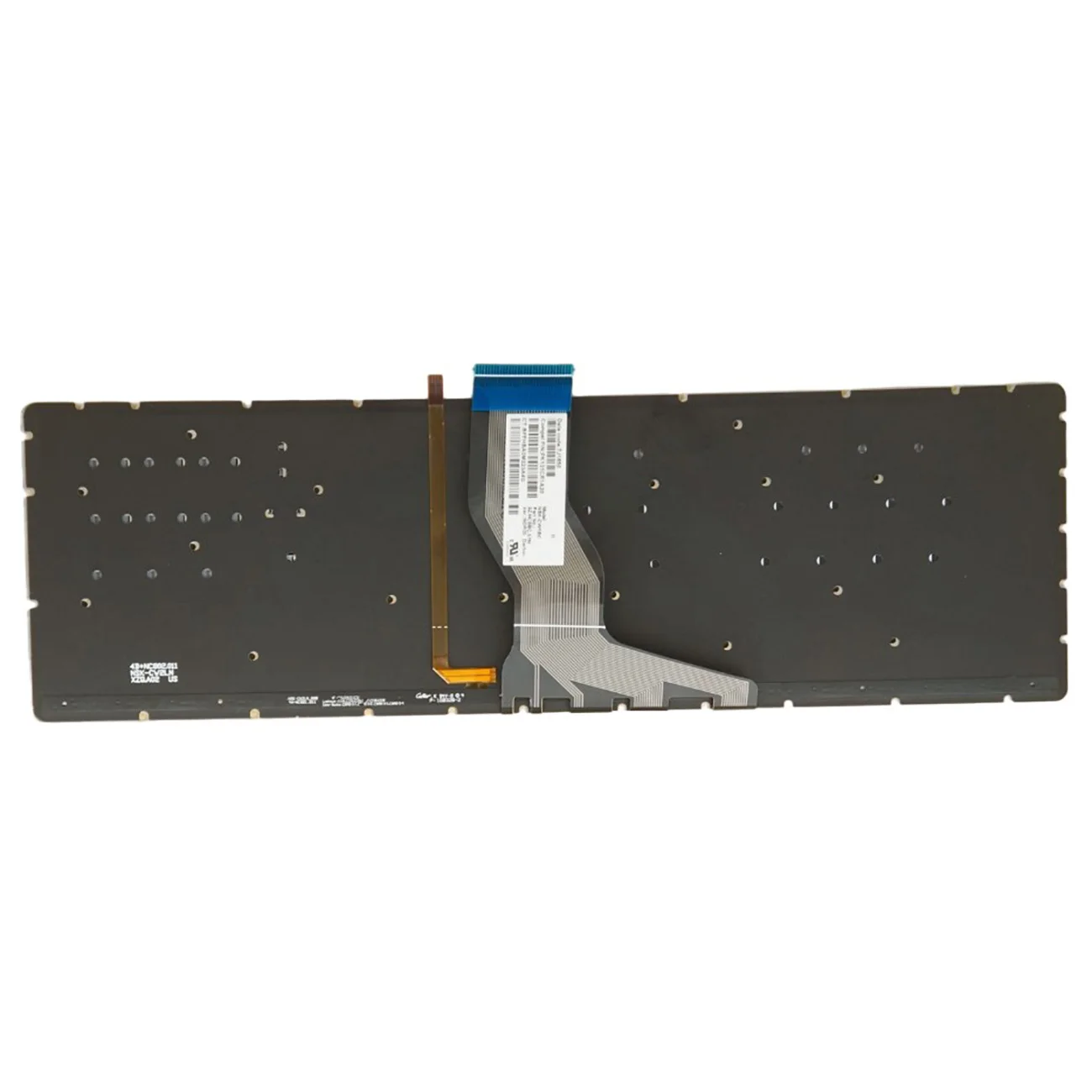 

Подсвеченная серебристая клавиатура UK Французская AZERTY Шведская Финская Датская Норвежская для HP Pavilion Envy 17-g000, 17-n000, 17-r000, 17-s000, 17t-n000, 17t-n100, 17t-u000, 15-AB000