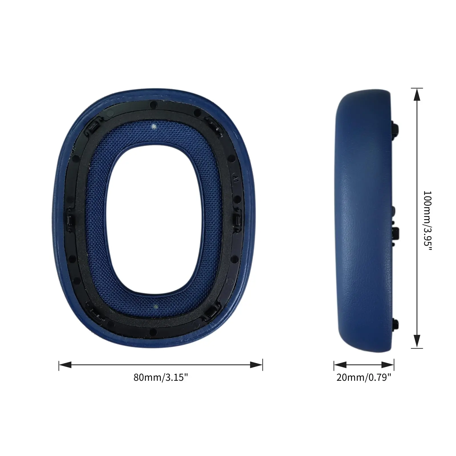 PX7 S2 Earpads Ear Cushions Replacement Cover Compatible with Bowers & Wilkins PX8 / PX7 S2 Wireless Noise-Cancelling Headphones view 2