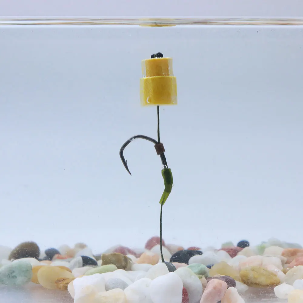 15 قطعة طريقة طعم صيد سمك الشبوط المغذية المنبثقة المغلي للشعر تلاعب الصيد اكسسوارات روني تلاعب الكارب الخشنة محطة معالجة