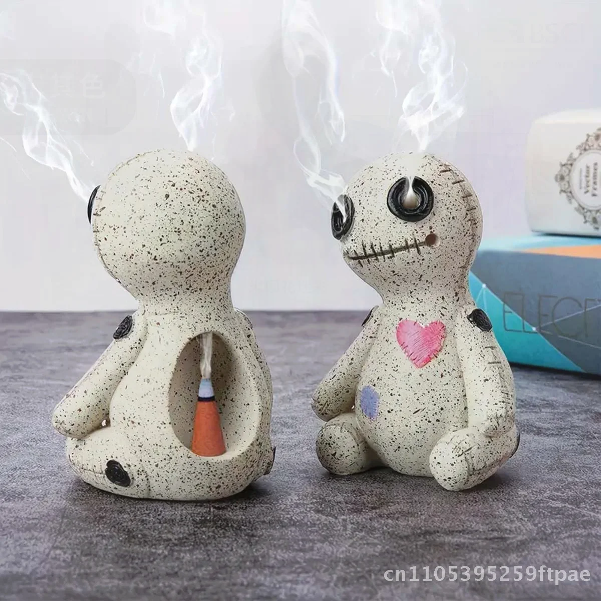 Aromatherapy Resin Doll Home Bedroom Decoration Cross-border Explosions Cartoon Style Ornaments Tilt-able Head Design