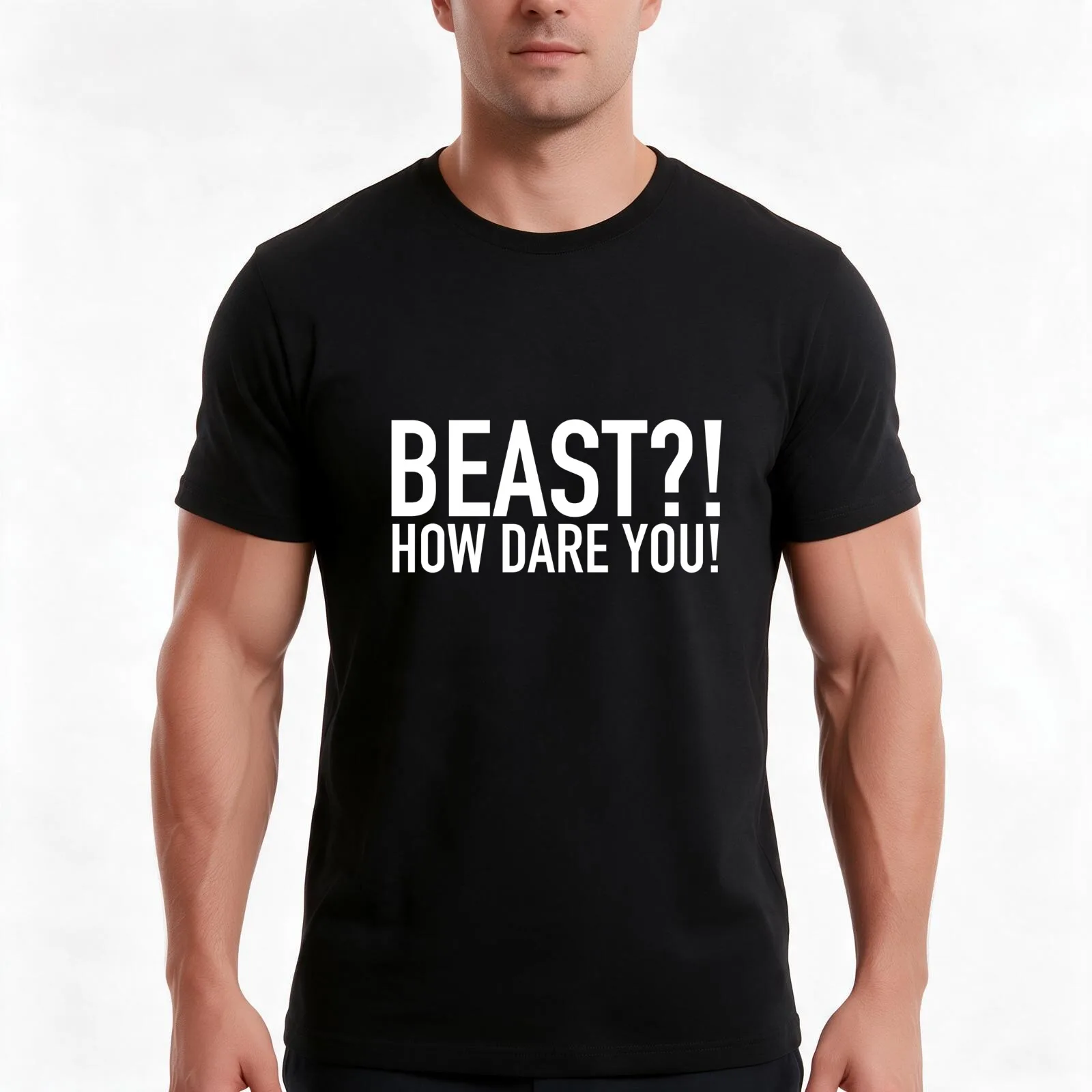 Beast?! How Dare You! - Eileen Davidson RHOBH Real Housewives of Beverly Hills T-Shirt, Summer Casual Cotton Tee, 100% Cotton
