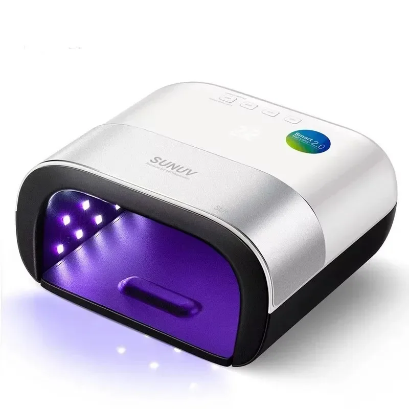 

48W 36 LEDs Nail Dryer UV Lamp for Curing All Gel Poly Polish Motion Sensing Manicure Pedicure Salon Tool 10/30/60/99s Timer