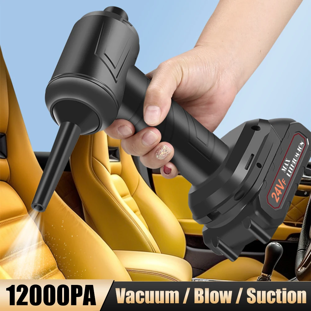 300W Wireless Car Vacuum Cleaner 12000PA Strong Suction Handheld Portable Vacuum Rechargeable Mini Vacuum Cleaner Accessories