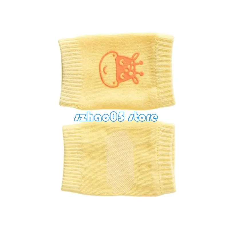 

85LE Нескользящие наколенники для младенцев, мягкие и дышащие наколенники для ползания, незаменимый чехол для малышей от 6 до 24