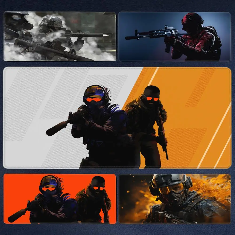 

Counter Strike Large Mouse Pad XXL Desk Mat Pc Accessories Gamer Keyboard Mousepad Gaming Extended Table Protector Mice Pads