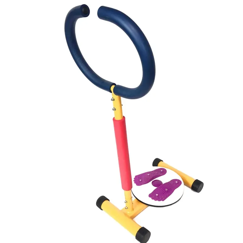 Adjustable Height Kids Waist Twister Non Slip Massage Pedal Exercise Machine for Indoor Outdoor Play Children Fitness Toy