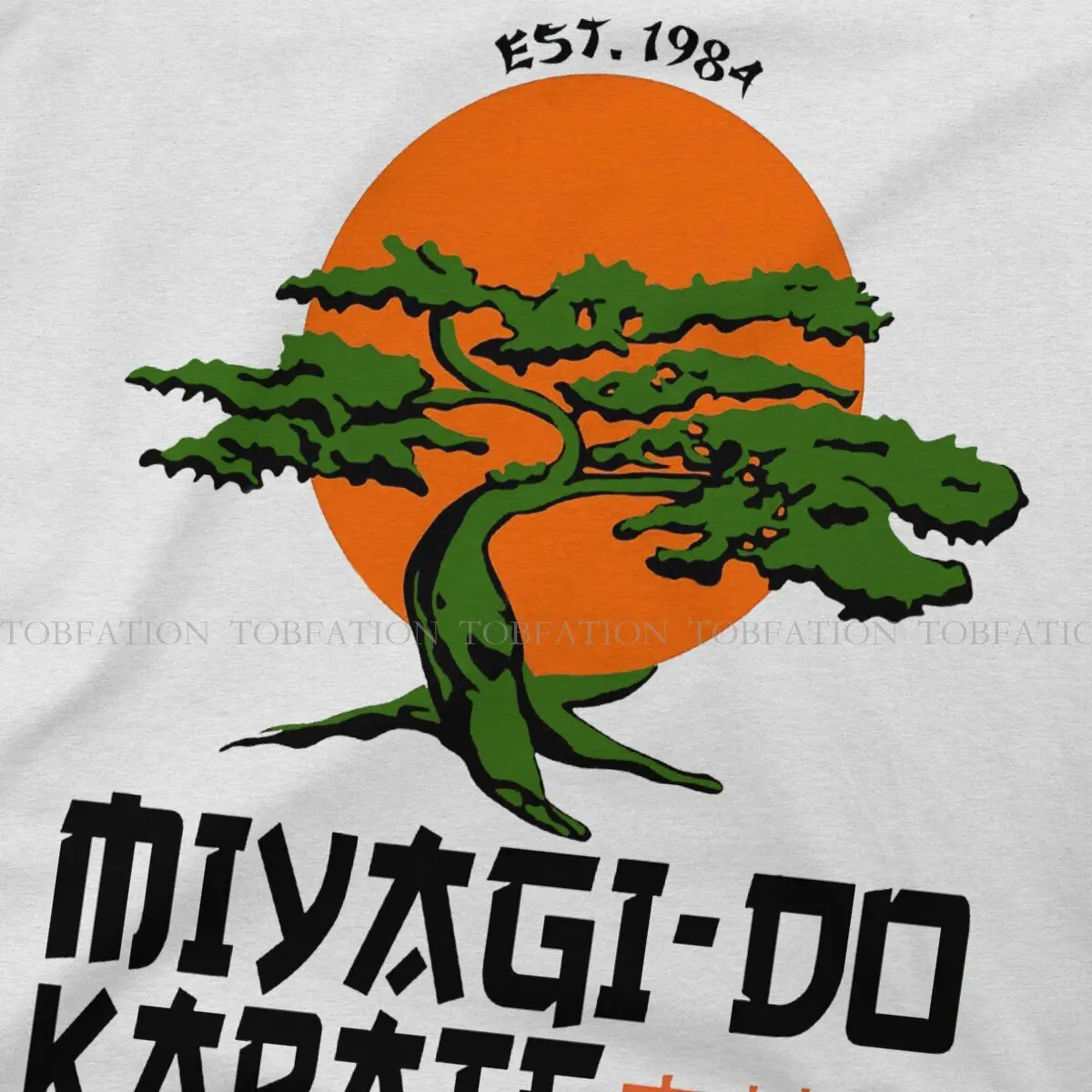 Miyagi Do Karate Fashion TShirts Cobra Kai Male Graphic Fabric Streetwear T Shirt O Neck Oversized