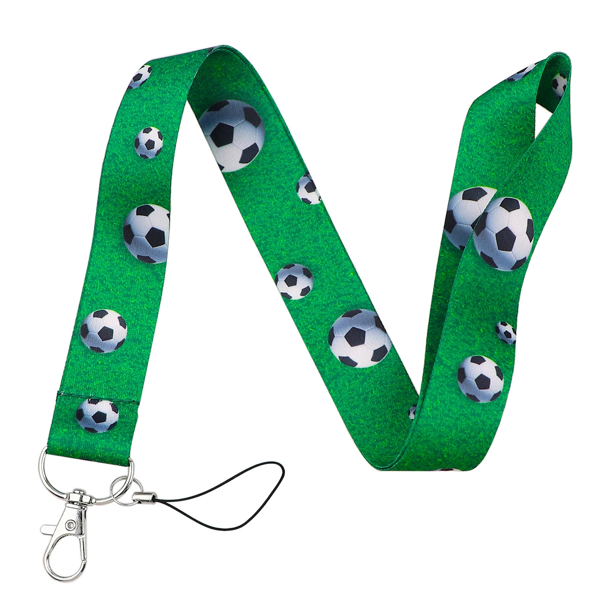 Soccer Sport Lanyard Card Holder for key Athletes ID Card Cell Phone Straps Badge Holder DIY Hanging Rope Accessories Student