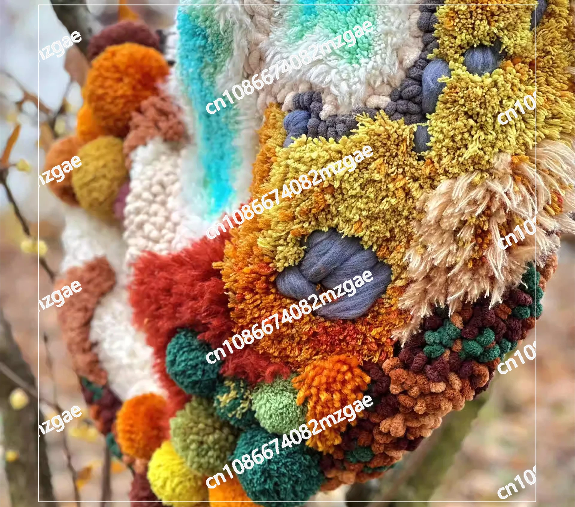 Handmade DIY Rug Carpet Material Pack with Custom Bedroom Floor Mat and Housewarming Gift Craft Kit for All Tufting & DIY Lovers