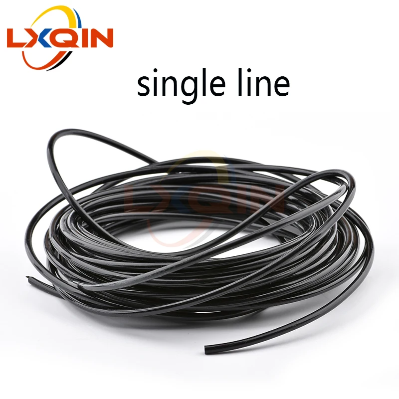 LXQIN 25M/lot single line feeding tube for inkjet printer spare parts Eco solvent /UV ink supply system