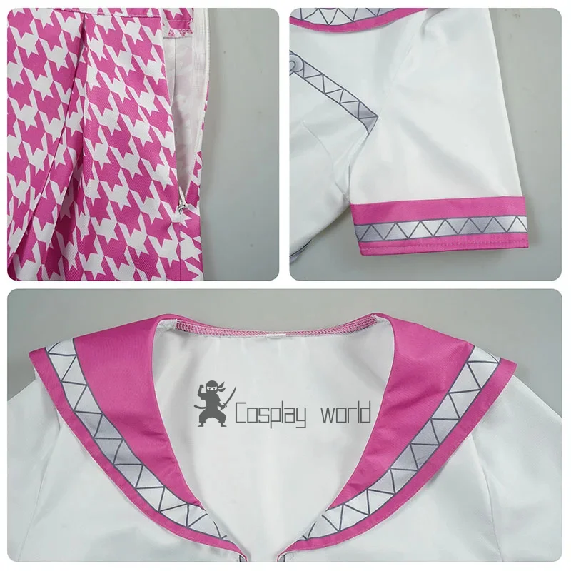 Game P5 Kujikawa Rise Cosplay Costume Pink Dance Dress Summer Women Girls Carnival Party Rise Kujikawa Outfit Uniforms