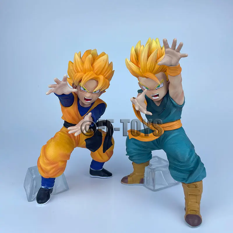 

15CM Anime Dragon Ball Z Son Goten Figure Super Saiyan Trunks Action Figures PVC Statue Collection Model Toys Gifts