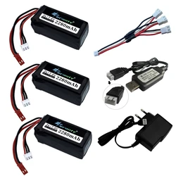 Upgrade 7.4V 2280mah bateria LiPo + ładowarka do Wltoys V353 A949 A959 A969 A979 k929 903048 7.4v do dronów RC Cars Boats