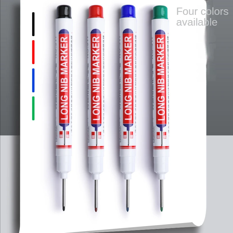 1 Pcs Marker Pen Water Resistant Ink Special Purpose Marker 20mm Long Nib Black/Red/Blue/Green Suitable Fo Metal Wood Glass Gel