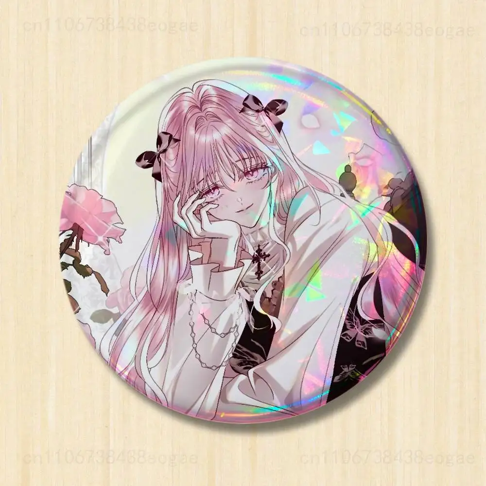 A-Anything C-Comics But Marriage Mr Villain Brooches Creative Round Badge Gifts Pins 25/32/44/58/75mm