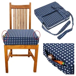 Children's Booster Seat Cushion Star Baby Dining Chair Booster Cushion Dining Chair Cushion Student Seat Cushion Manufacturer