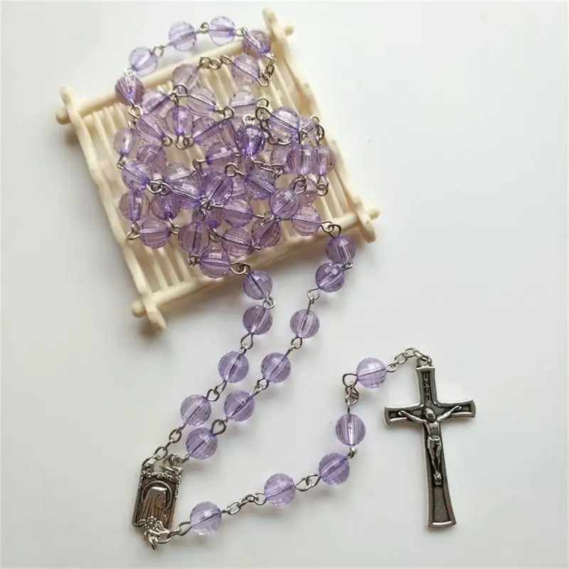 62KD Acrylic Central Rosary Virgin-Mary Heart s Center Ceremony