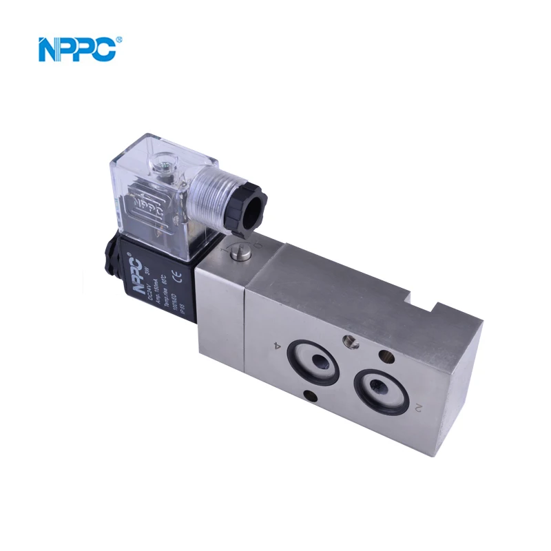 

SSM531-08 5/2 Namuar type solenoid valve stainless steel coil voltage DC24V AC24V AC220V single head G1/4 NPPC Brand