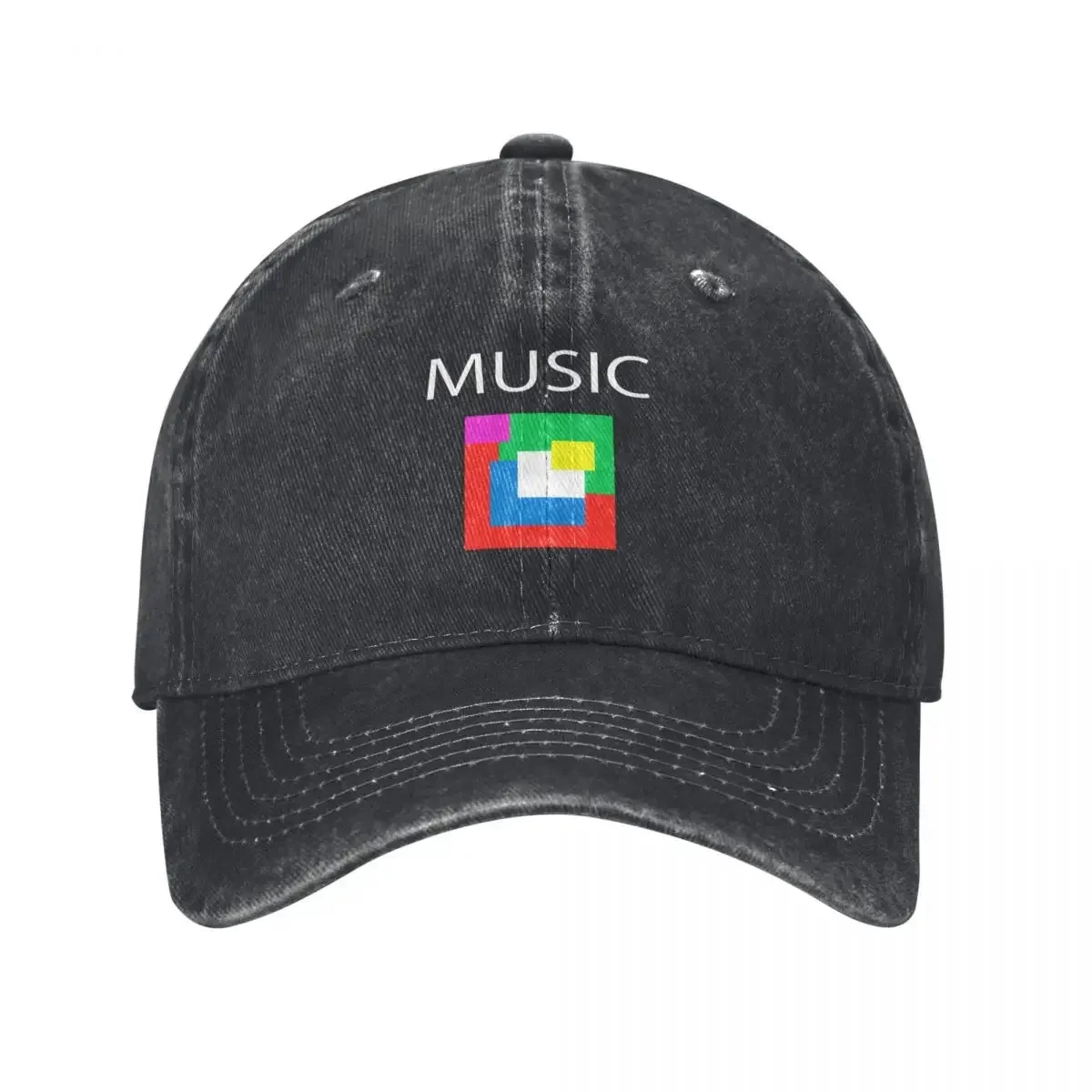 

Music minimal abstract art Baseball Cap Icon Mountaineering Sports Cap New Hat Women Hats Men's