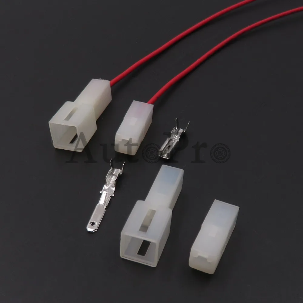 1 Set 1 Hole AC Assembly 2.8 Series 626063 626062 Auto Plastic Connector Unsealed Wire Harness Female Male Socket