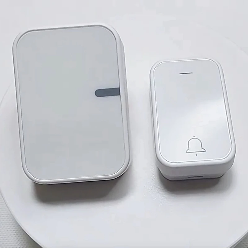 N11R- Self-Generated Electric Doorbell Wireless 433 Battery-Free Doorbell Loud Volume Long Distance One-To-One Pager
