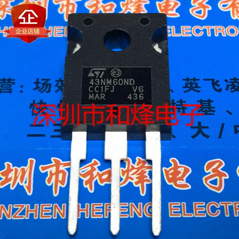 5PCS-10PCS 43NM60ND STW43NM60ND TO-247 650V 35A NEW AND ORIGINAL ON STOCK