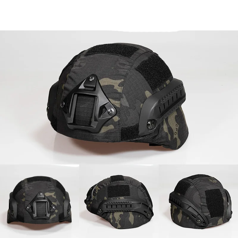 MICH2000 Helmet Cover Outdoor Airsoft Sports Camouflage Helmet Protective Cover Cloth SWAT Helmet Accessory for MICH Helmet