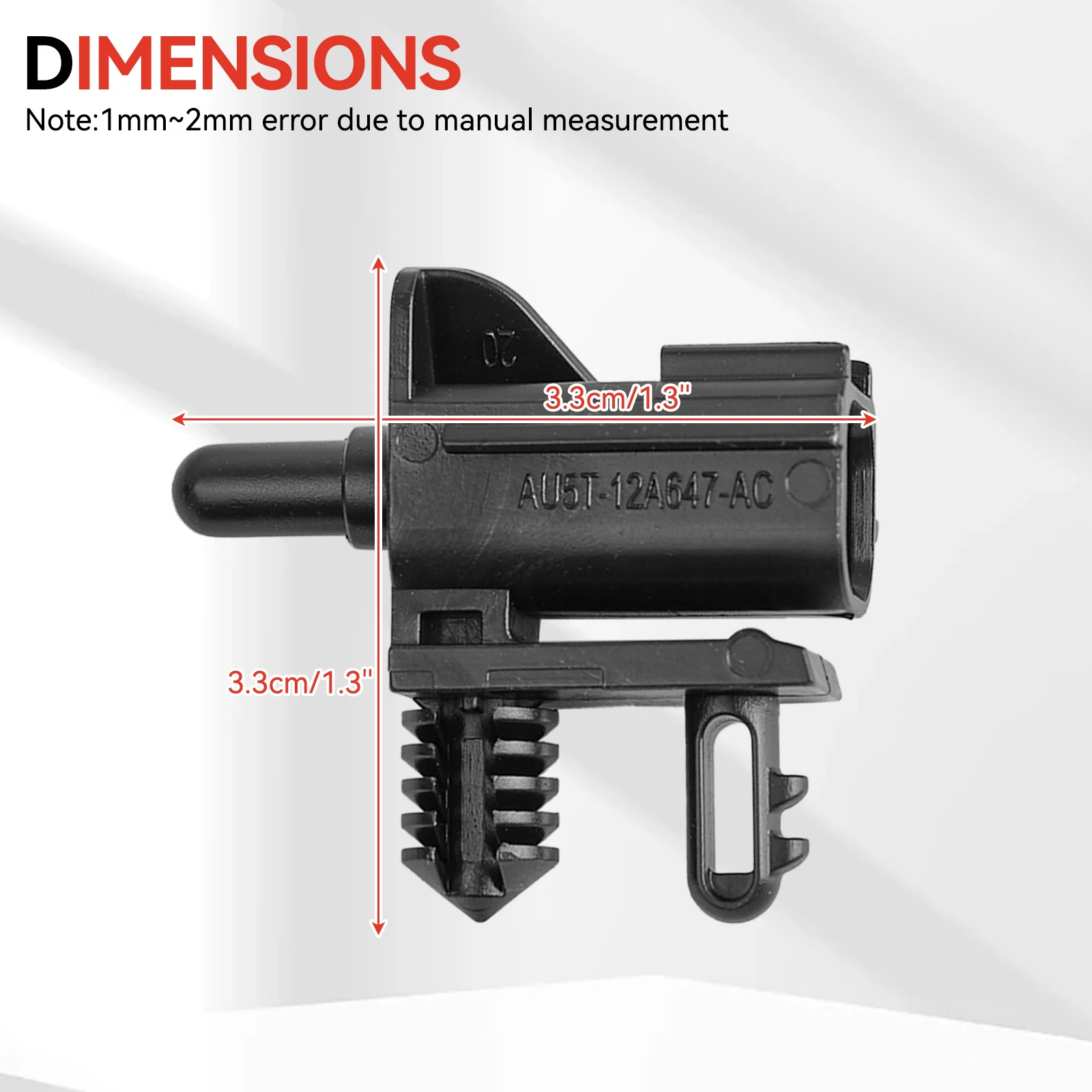 مستشعر درجة حرارة الهواء المحيط/الضفيرة لفورد فليكس اكسبلورر إسكيب إيدج فيوجن F-250 F-350 F-450 AU5T12A647AC AU5Z12A647B #5