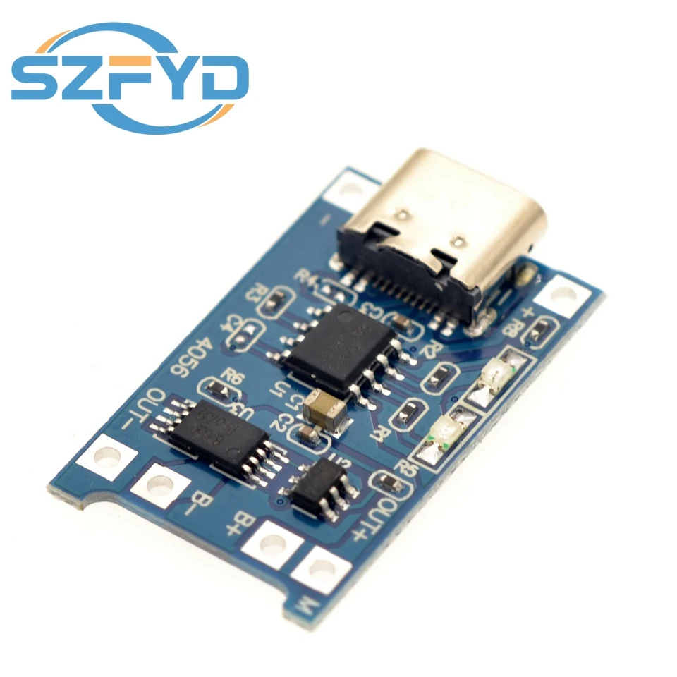 TP4056 Cargador batería litio USB Tipo-C protección - imagen 4