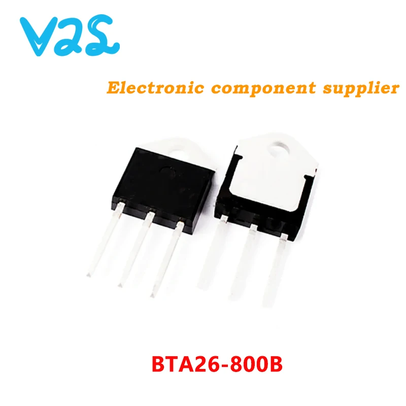 

(5-10pcs) 100% New BTA26-800B BTA26800B BTA26-800 BTA26-800B Triacs 25 Amp 800 Volt TO-3P