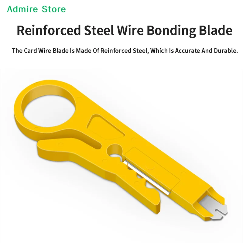 [G]Mini Wire Stripper Crimper Plier Crimping Cable Punch Stripping Multi Tool