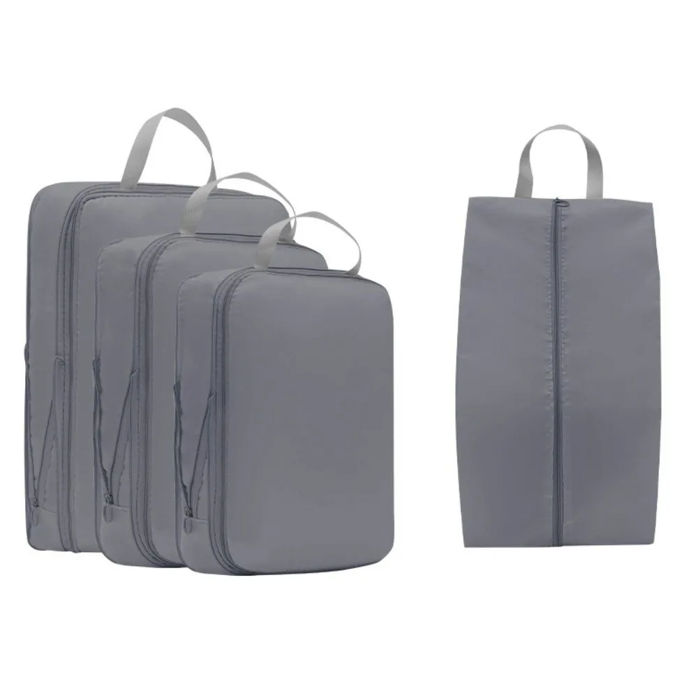 

4pcs/set Large Capacity Luggage Compartment Packing Bag Lightweight Multifunctional Travel Storage Bag Storage Bag