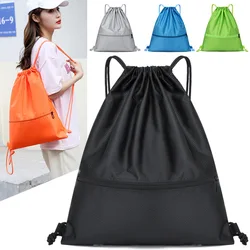 2024 New Outdoor Sport Storage Bag Thick Rope Ball Bag Gym Large Capacity Nylon Waterproof Zipper Backpack Fitness Men Bag