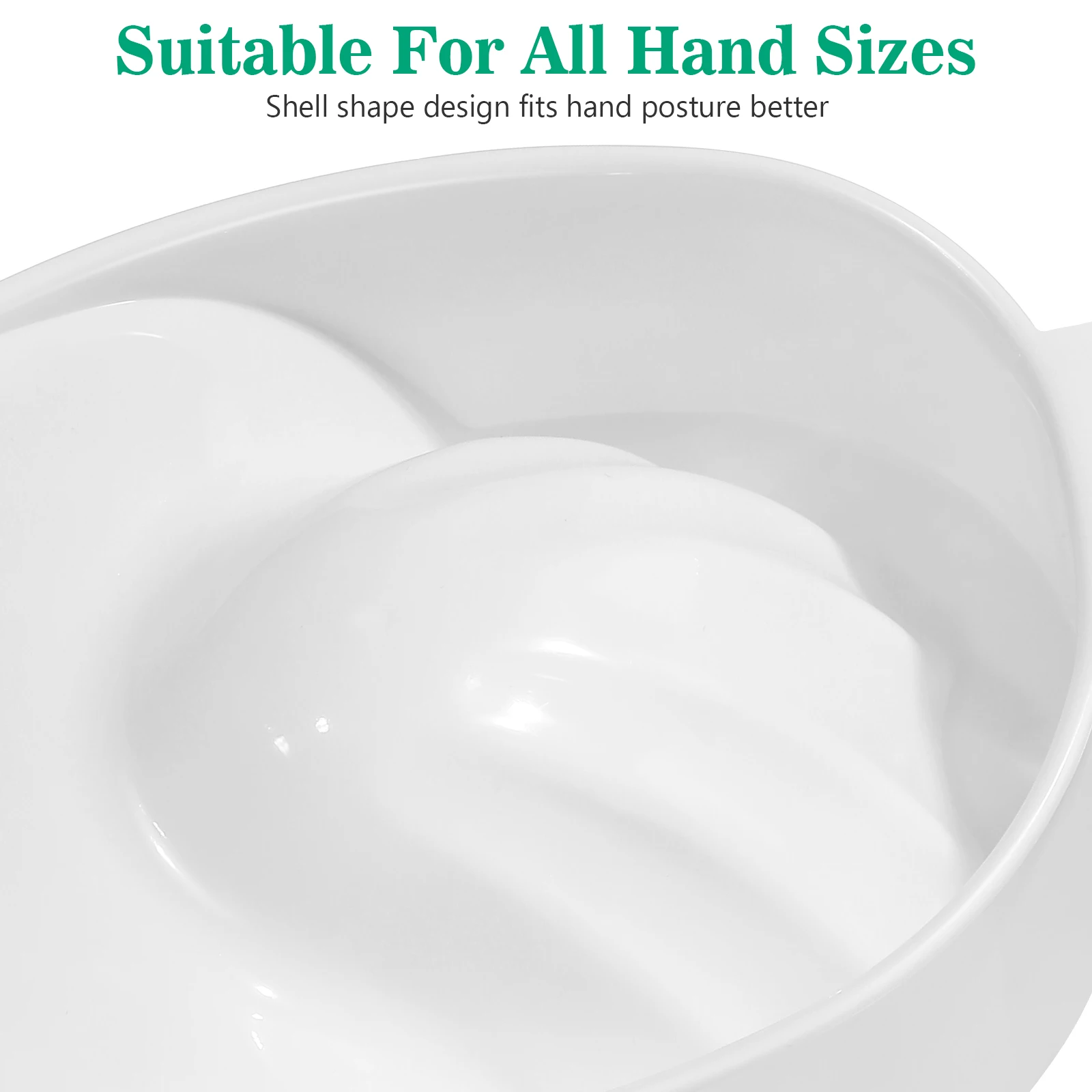 Nail Durable Plastic Manicure Soak Tray Manicure Tools Tools False Nails Removal Gel Nail Treatment Salon Home Use