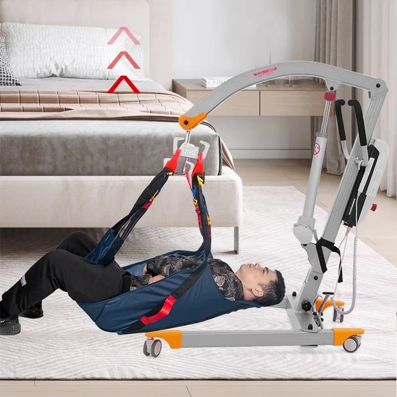 

Aluminum Alloy Folding Electric Lift Paralyzed Patient Lift Nursing and Transporting Disabled Bedridden Elderly