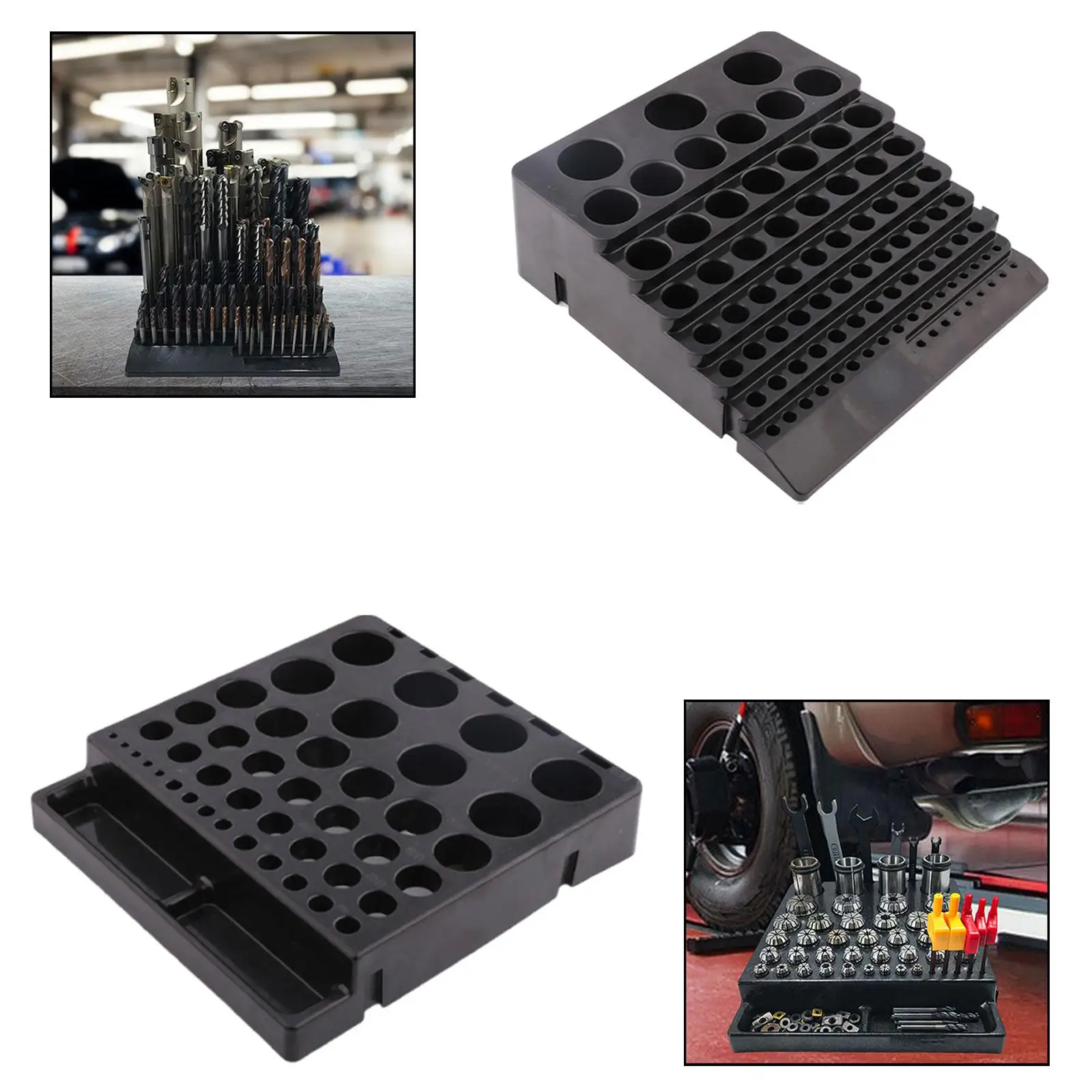 Milling Cutter Storage Box Tools Packaging Multifunctional for Woodworking