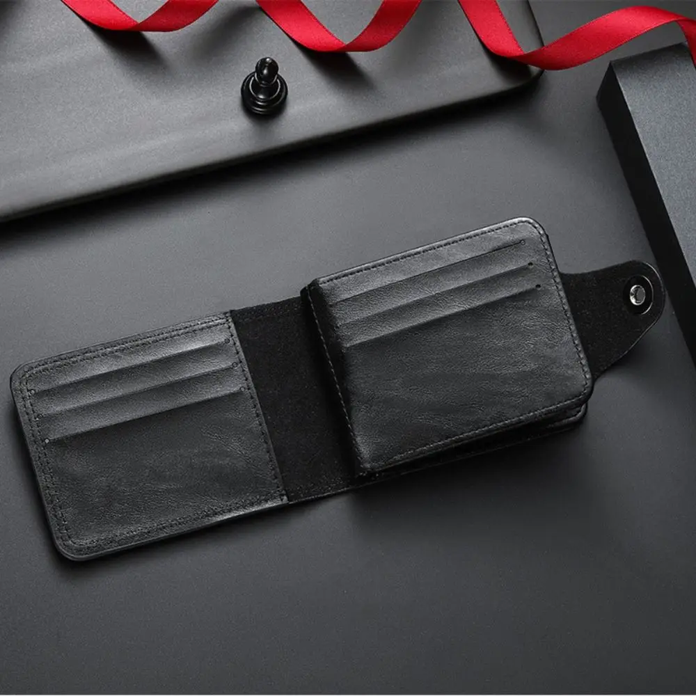 Vintage 100 US Dollar Pattern Men's Wallets Zipper Hasp Card Holder Multi-Functional Leather Wallet Men Gift